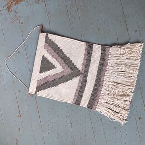 Primitives by Kathy woven Indian wall hanging